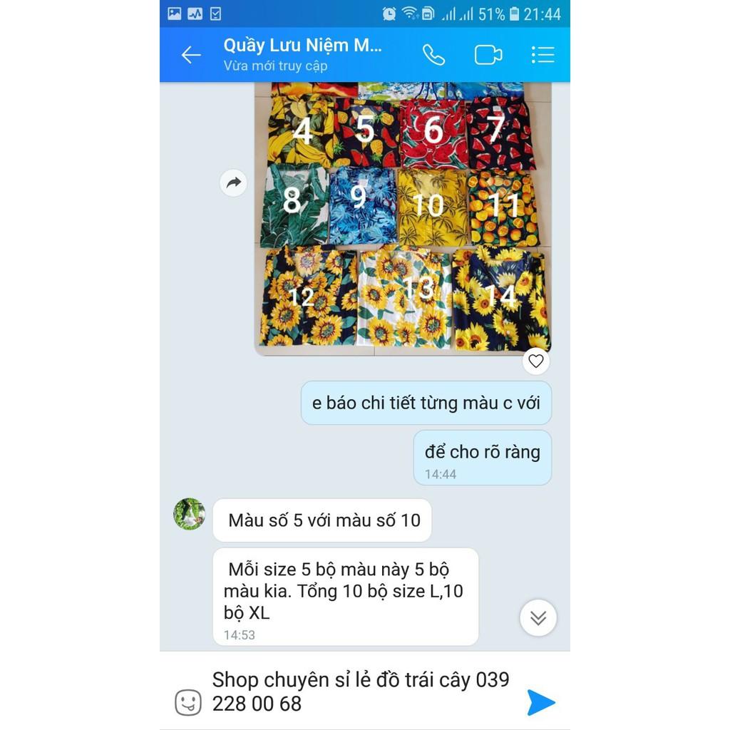 SET BỘ TRÁI CÂY NAM NỮ ĐỦ MẪU CHO TEAM, GIA ĐÌNH