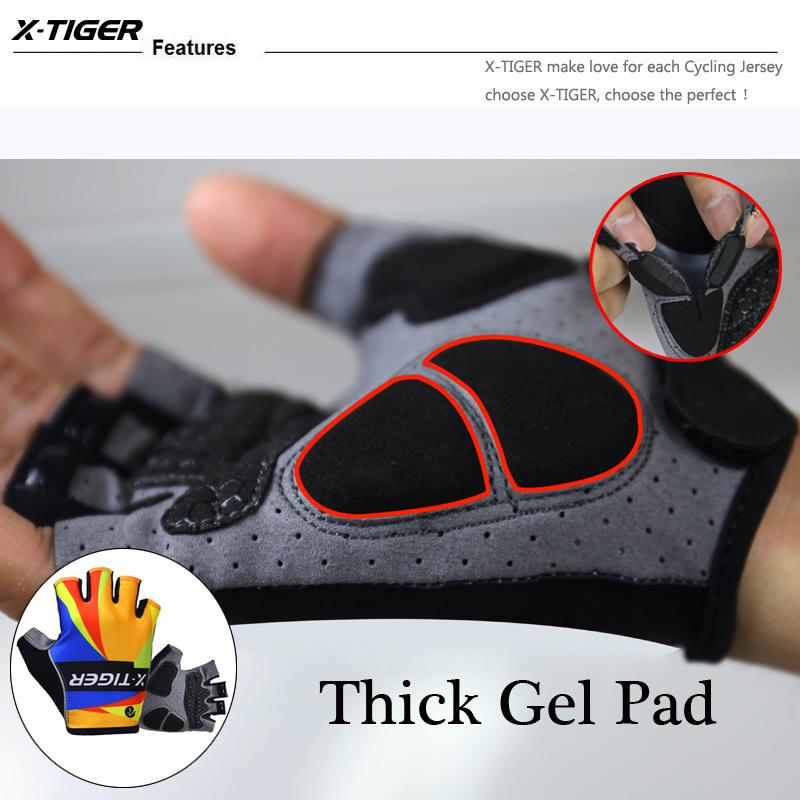 X-Hổ Pro GEL Pad Đi Xe Đạp Thể Thao Găng Tay Ngón MTB Xe Đạp Găng Tay Găng Tay Xe Đạp Núi Găng Tay Xe Đạp Cho người Phụ Nữ