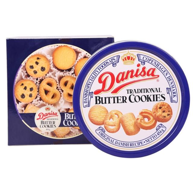 Combo 2 hộp Bánh quy bơ Danisa Size trung Hộp 454gX2 (date mới)