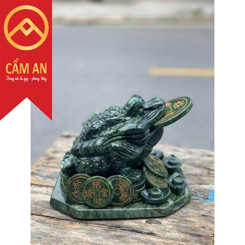 Tượng Thiềm Thừ Đá Ngọc Ấn Độ