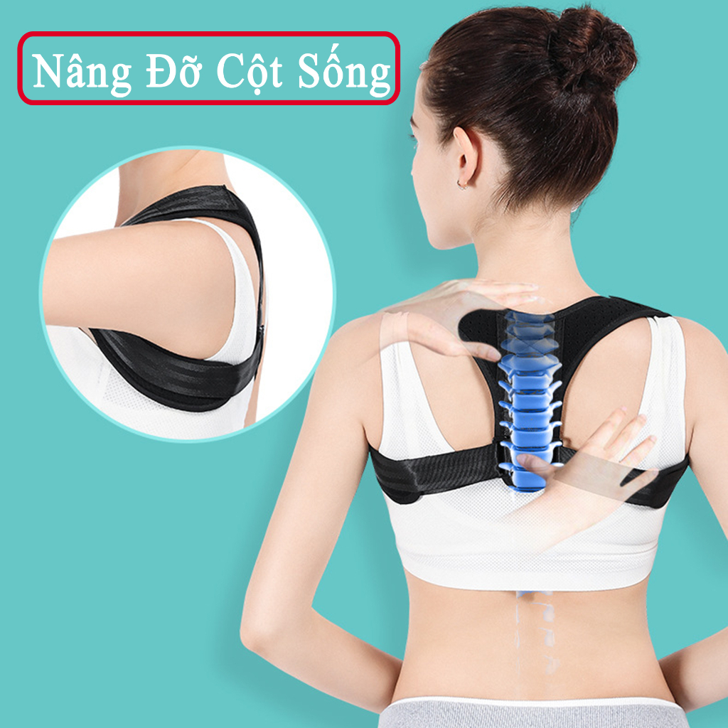 Đai Chống Gù Lưng DCG01 Hỗ Trợ Điều Chỉnh Cột Sống Cải Thiện Gù Lưng Hiệu Quả