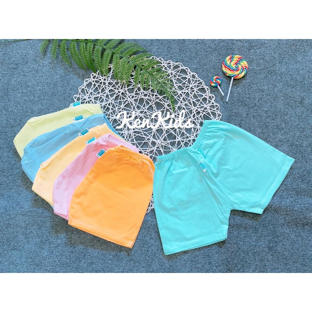 (4-23kg) COMBO 5 Quần đùi ngắn màu cotton cho bé