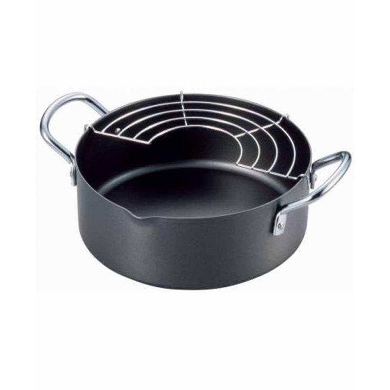 Nồi Chiên Lòng Sâu Kèm Khay Lưới Hứng Dáo Dầu 18cm