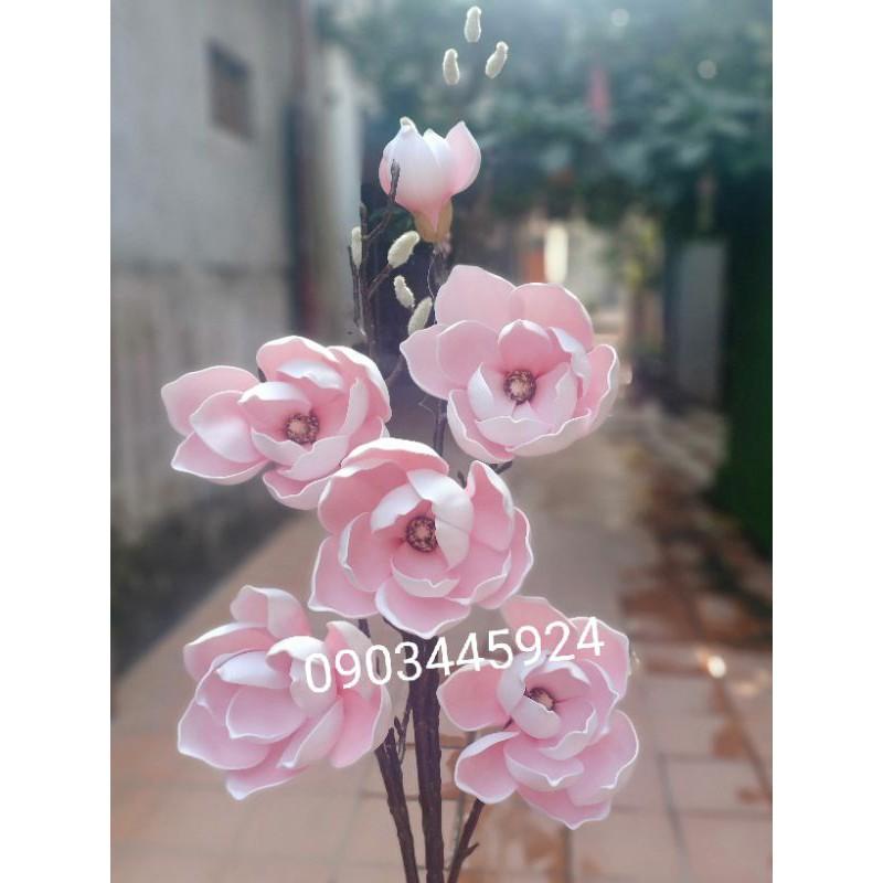 Hoa Mộc Lan Xốp Cao Cấp cao 130cm