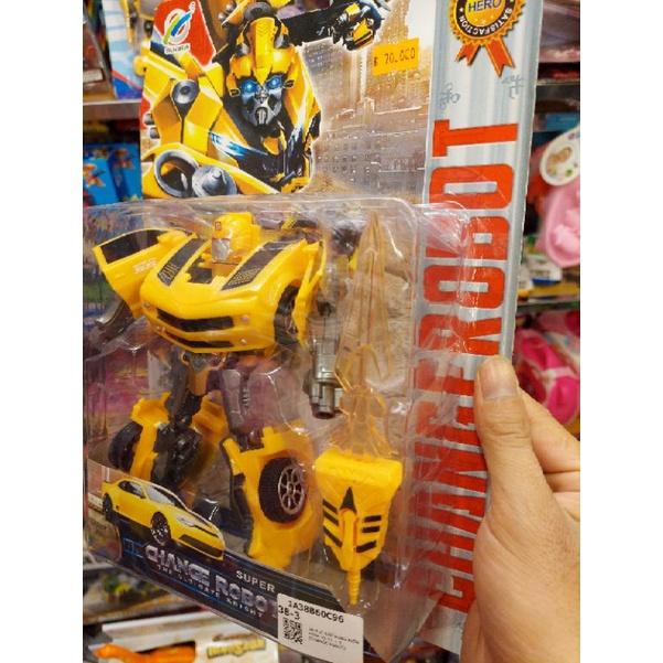 Vỉ Đồ Chơi Robot Biến Hình Xe Ô Tô- Giá Rẻ