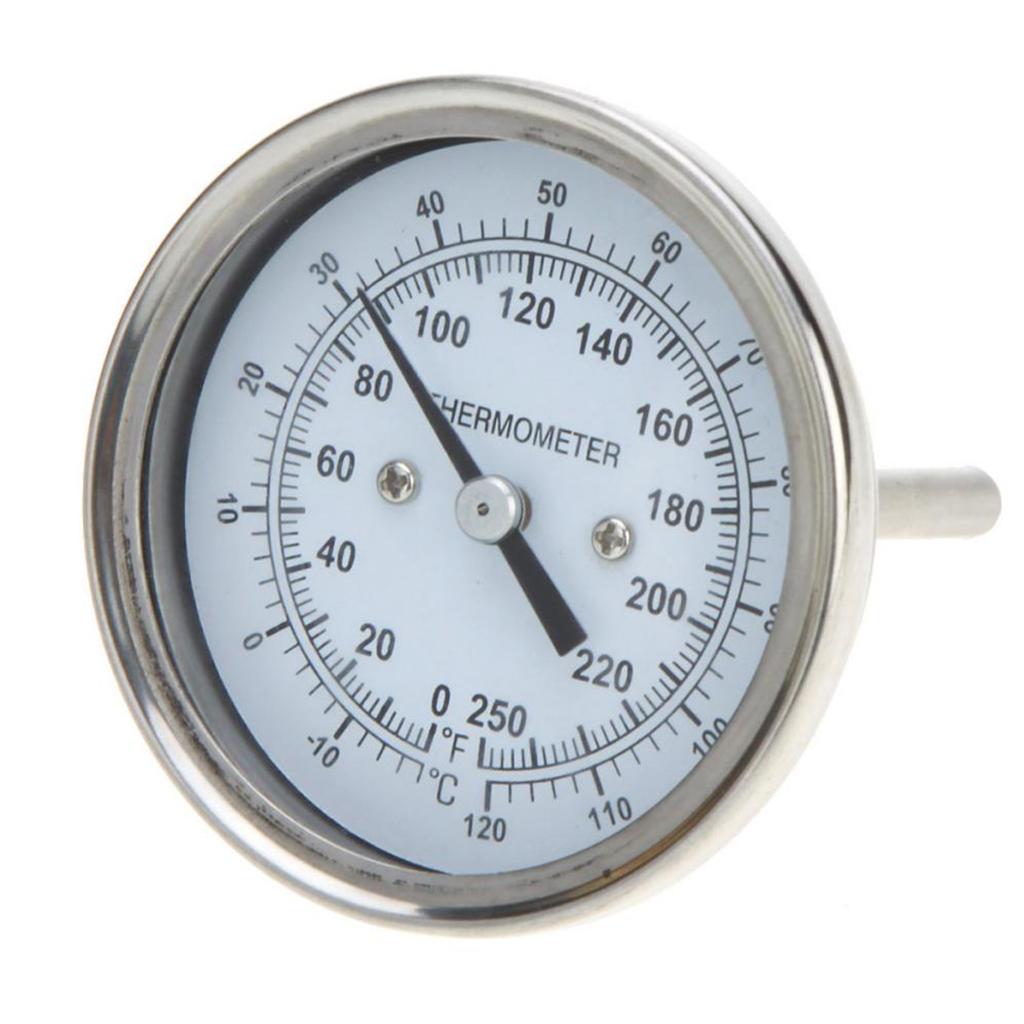 Stainless Steel Temperature Oven Thermometer Gauge Home Kitchen Food Meat