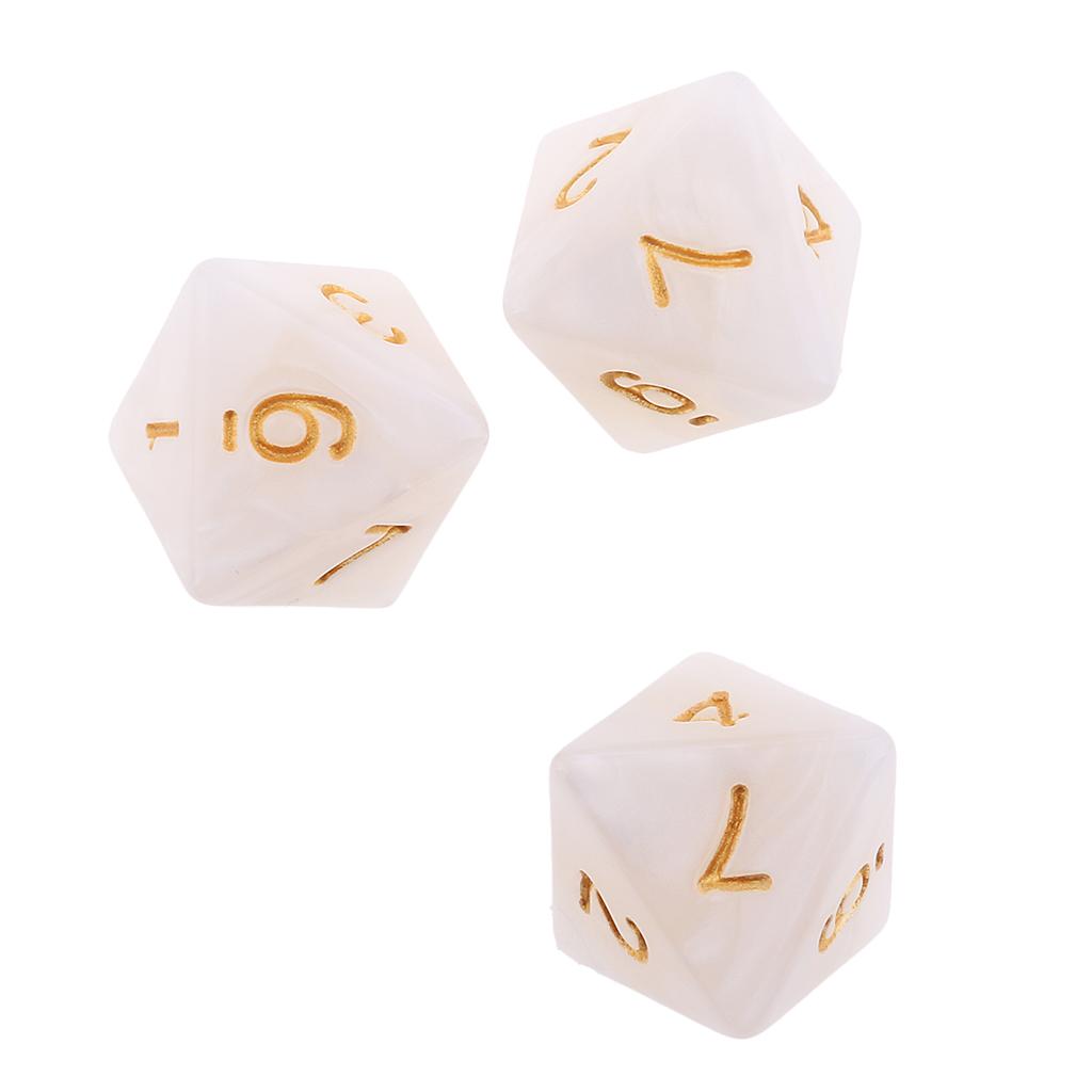 10 Chiếc Xúc Xắc 8 Mặt D8 Dice đa Giác Cho Các Trò Chơi Trên Bàn