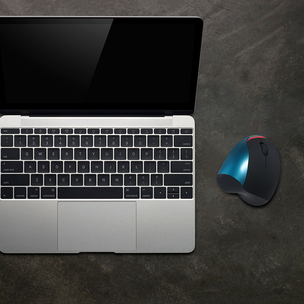 Chuột Dọc Quang Học Có Dây Ergonomic 5 Nút Cho Máy Tính Xách Tay PC