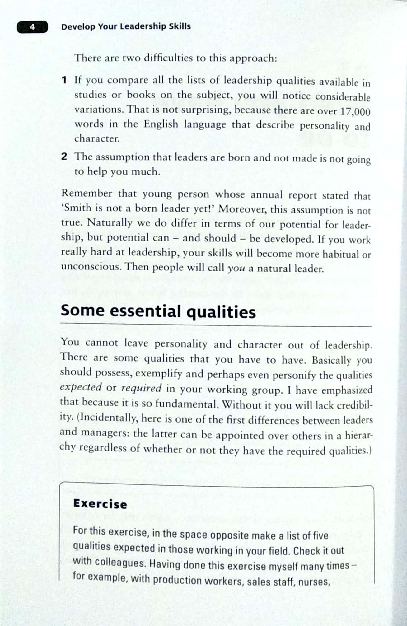 Develop Your Leadership Skills: Fast, Effective Ways to Become a Leader People Want to Follow