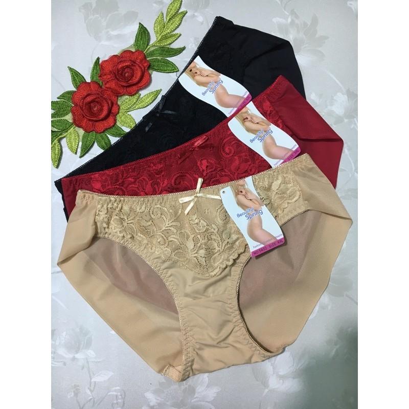 Quần lót nữ size lớn set5c, quần chíp nữ size xxl, quần lót nữ size trung