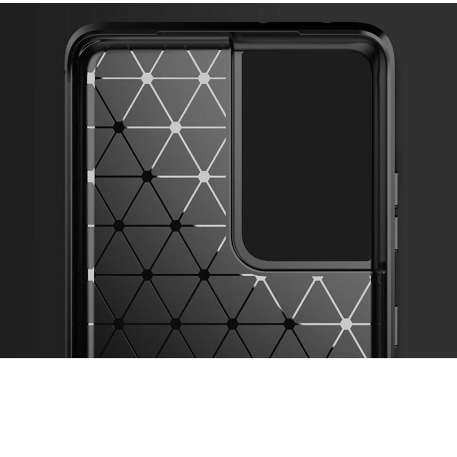 Ốp Lưng cho Samsung Galaxy S21 Ultra Chống Sốc Dẻo Màu Đen