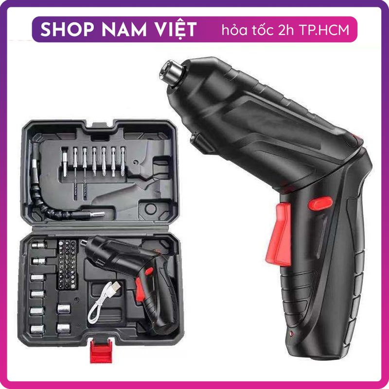 Bộ Tua Vít Điện 2 Chế Độ (Dùng Pin Sạc)