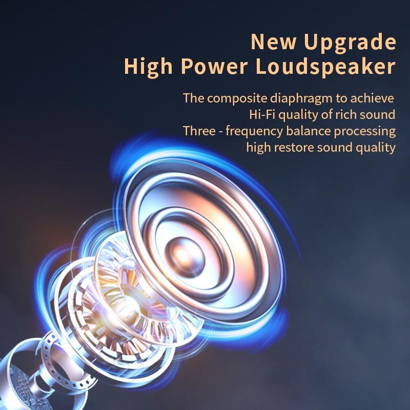 Tai Nghe Bluetooth A6S pro Type-C 5.3 TWS Âm Thanh HiFi Mới