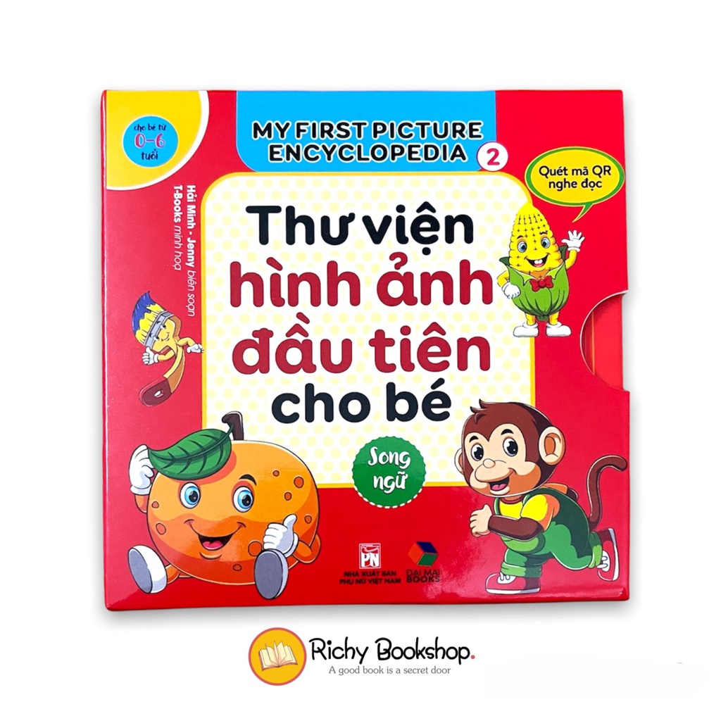 Bộ 8 quyển My First picture Encyclopedia, Thư viện hình ảnh đầu tiên cho bé  cho bé từ 0-6 tuổi