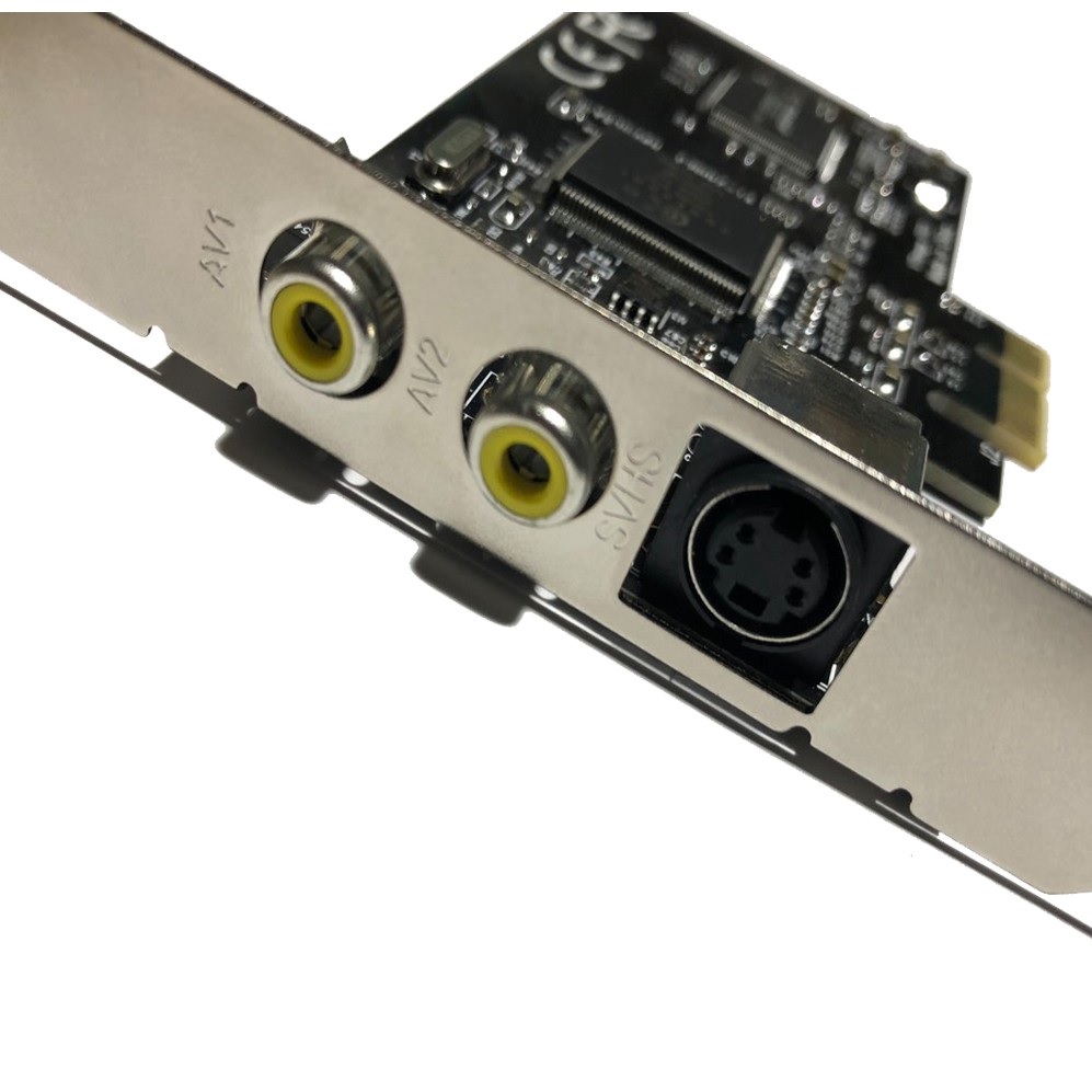 ROGTZ Card Chuyển Đổi PCI-E PCI Express To AV SVHS S-Video - Hàng Nhập Khẩu