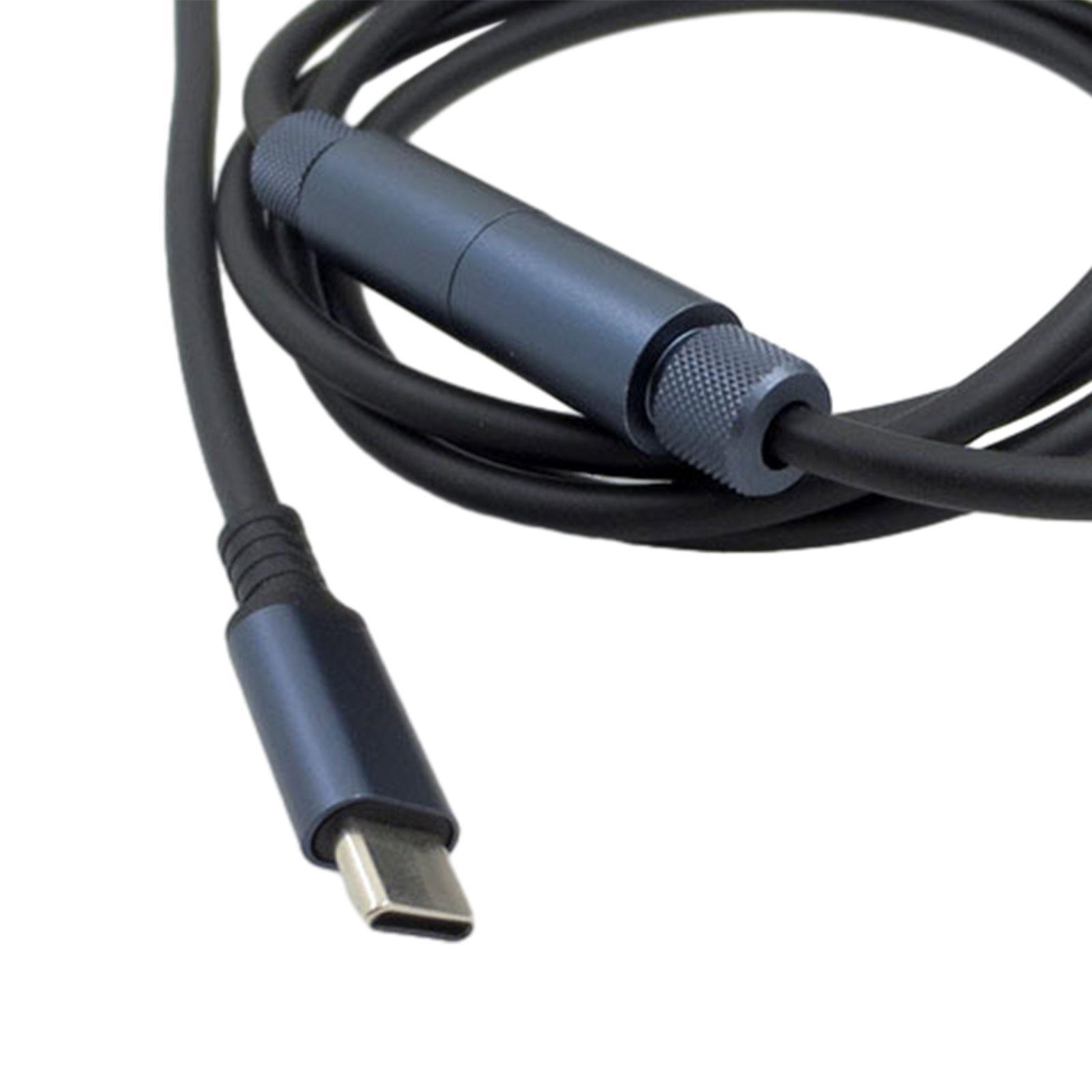 Coiled USB C Cable 1.4M Keyboard Cable for Gaming Keyboard Tablet Cellphones