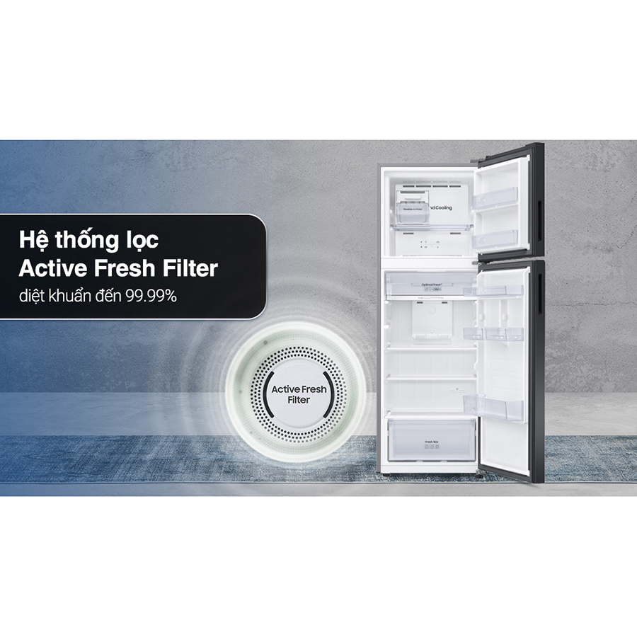 Tủ lạnh Samsung Inverter 305 lít RT31CB56248ASV chỉ giao HCM
