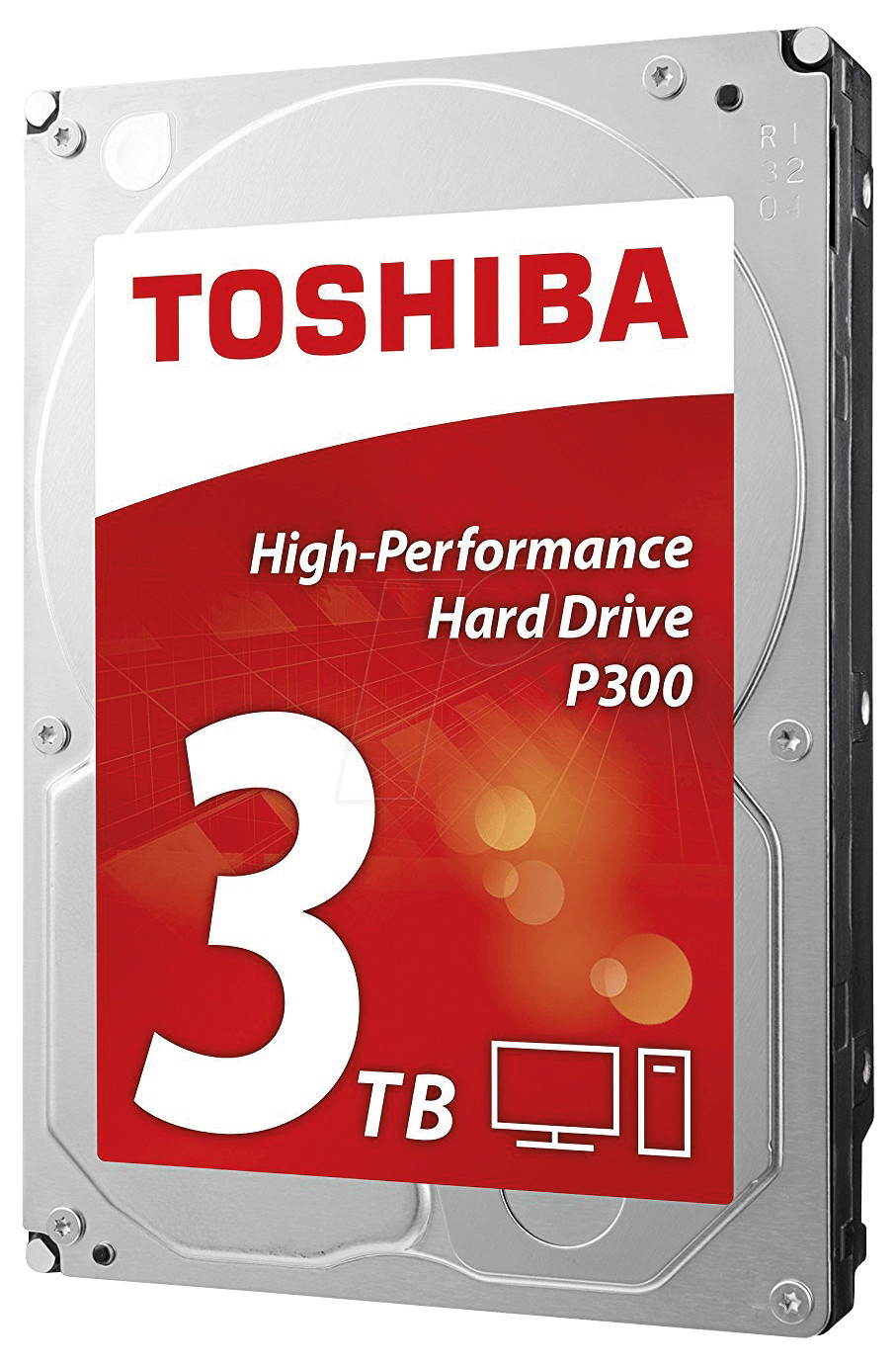 Ổ Cứng HDD Toshiba 3TB P300 series (64MB) 7200rpm SATA3 HDWD130UZSVA - Hàng Chính Hãng