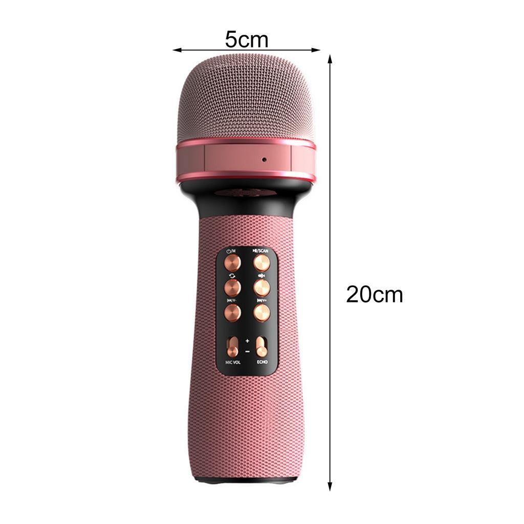 Micro không dây kết nối Bluetooth 5.0 HiFi WS-898 cho Karaoke
