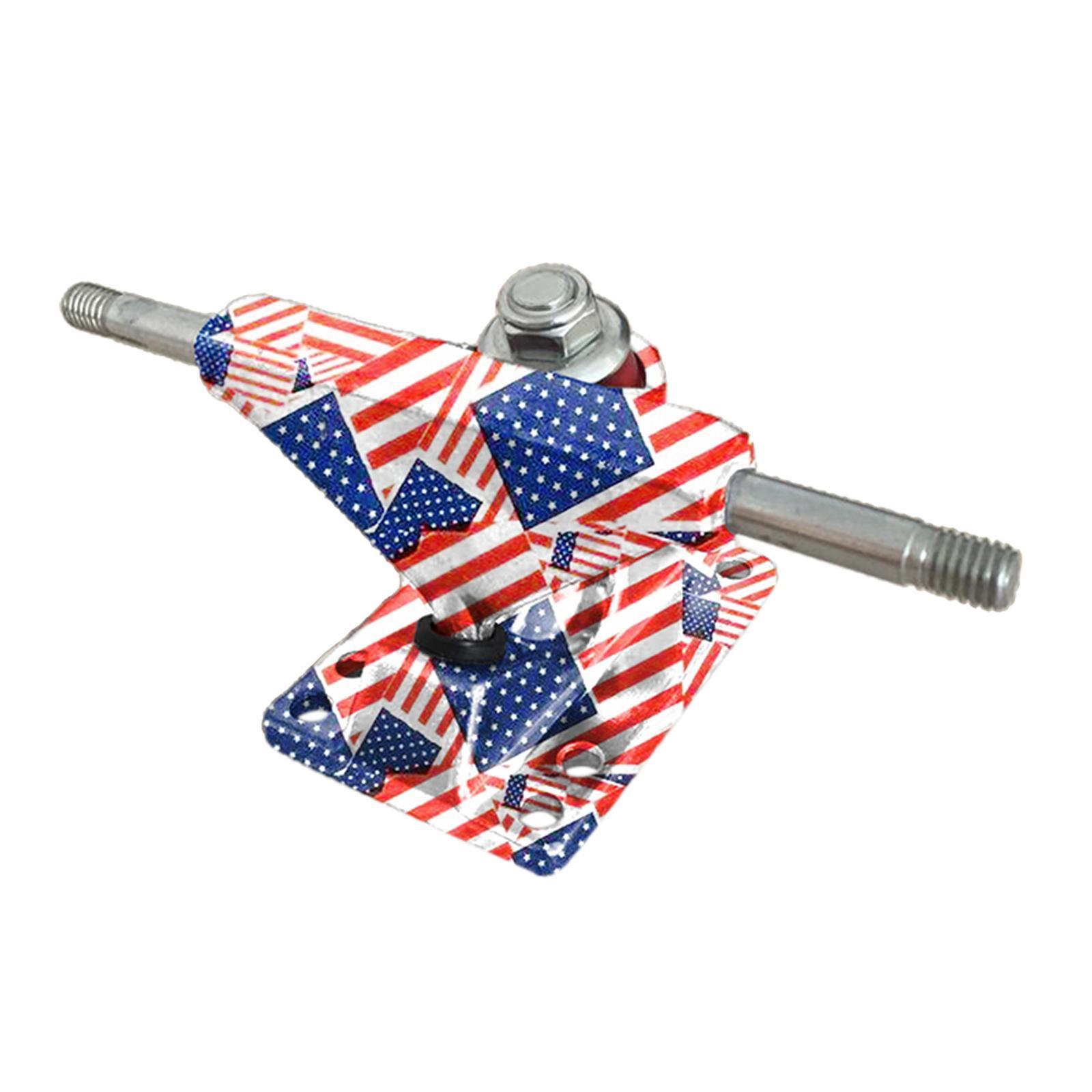 Blesiya 1 Pair Lightweight 3.25 Inch Skateboard Truck Aluminum Trucks