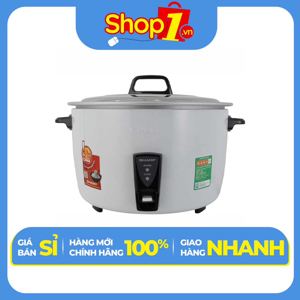 Nồi cơm điện nắp rời Sharp KSH-D55V 5 lít ( màu ngẫu nhiên) - Hàng chính hãng