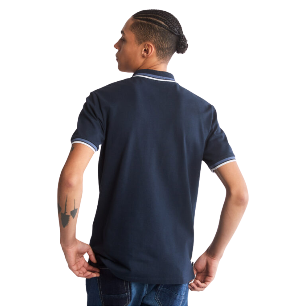 Timberland Áo Thun Polo Nam Millers River Tipped Pique Polo Slim TB0A62SH