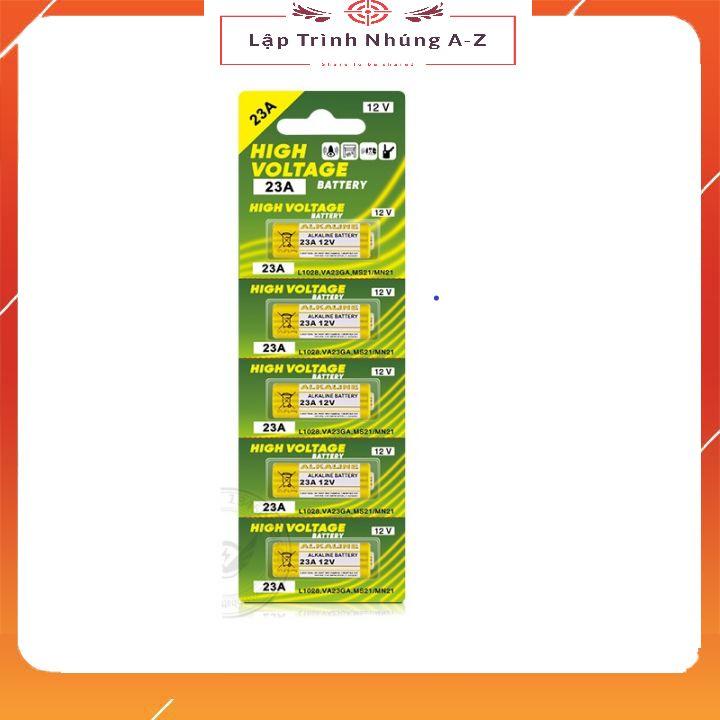 [Lập Trình Nhúng A-Z][G7] Pin 12V 27A/23A Alkaline Dùng Cho Điều Khiển