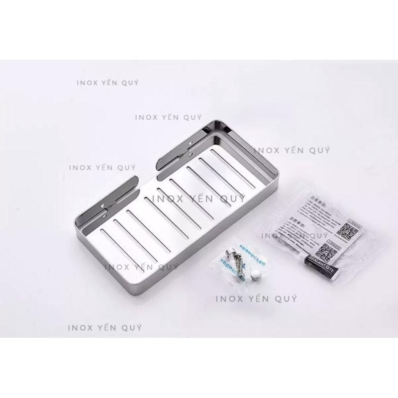KỆ LỚN ĐỂ XÀ PHÒNG DẦU GỘI INOX304