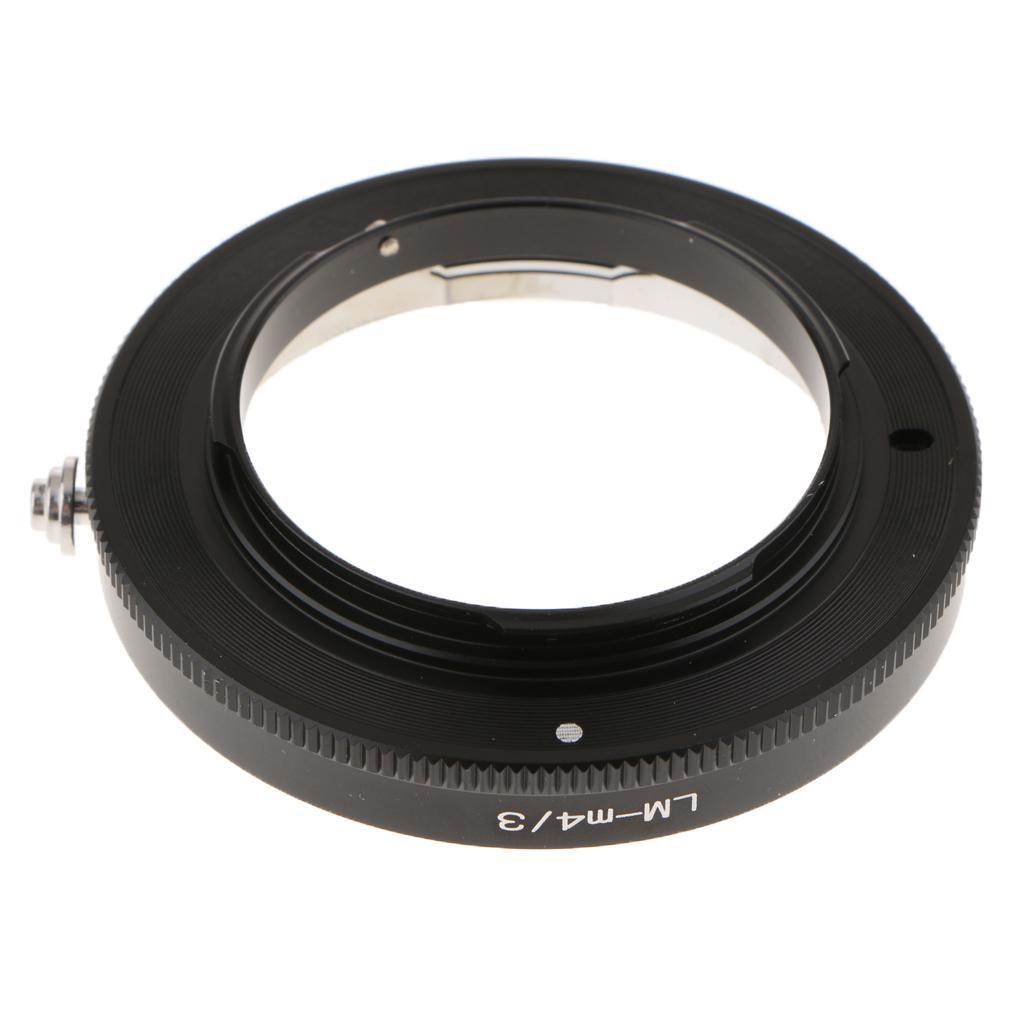 Lens Mount Converter Ring for LM to  Micro Four Thirds Mount Camera