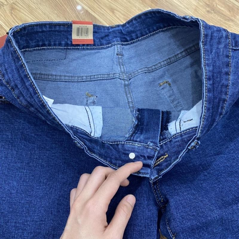 Quần Short Jean Nam Quần Sọt Rin Nam Co Giãn Bigsize Xanh Lịch Sự Thể Thao