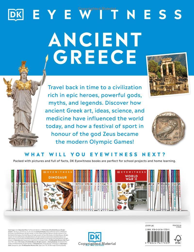 Sách ngoại văn: Eyewitness - Ancient Greece