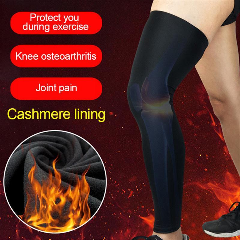 Tấm bảo vệ thể thao mùa đông Miếng đệm đầu gối Người lớn Hỗ trợ đầu gối Tấm bảo vệ Bóng rổ thể thao Chân tay Miếng đệm đầu gối Hỗ trợ bắp chân Thể thao Size: XL