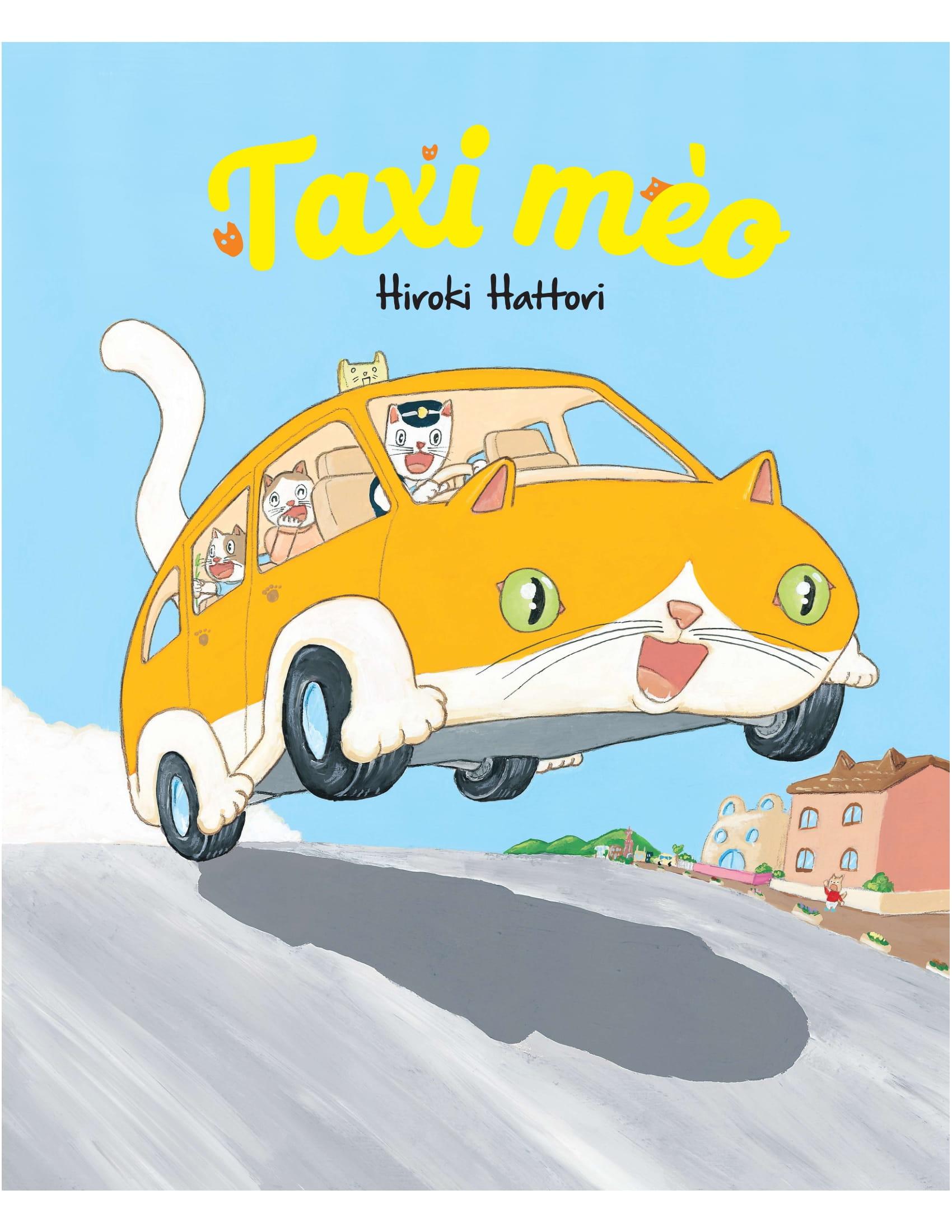 Sách - Ehon - Taxi Mèo