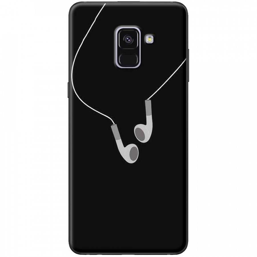 Ốp lưng dành cho Samsung A8 2018 mẫu Tai nghe