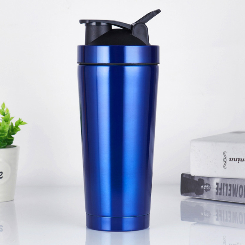 Bình Lắc Shaker Inox Gym Có Giữ Nhiệt Chính Hãng