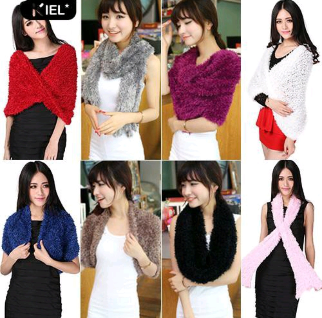 Khăn choàng nữ len lông thời trang thanh lịch dona21101911