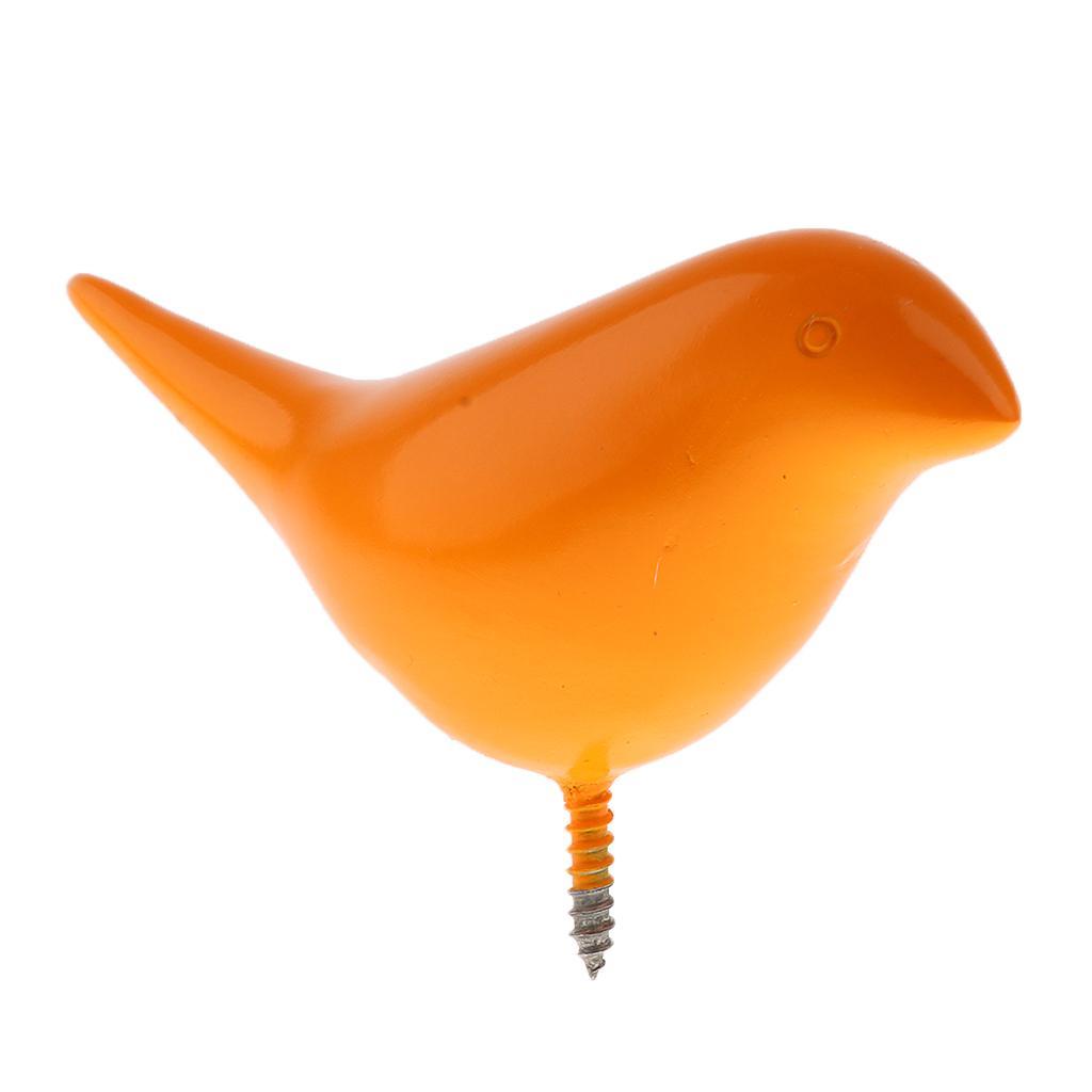 Cute Bird Wall Mounted Over Door Hook Hanger Clothes Coat Bag Holder