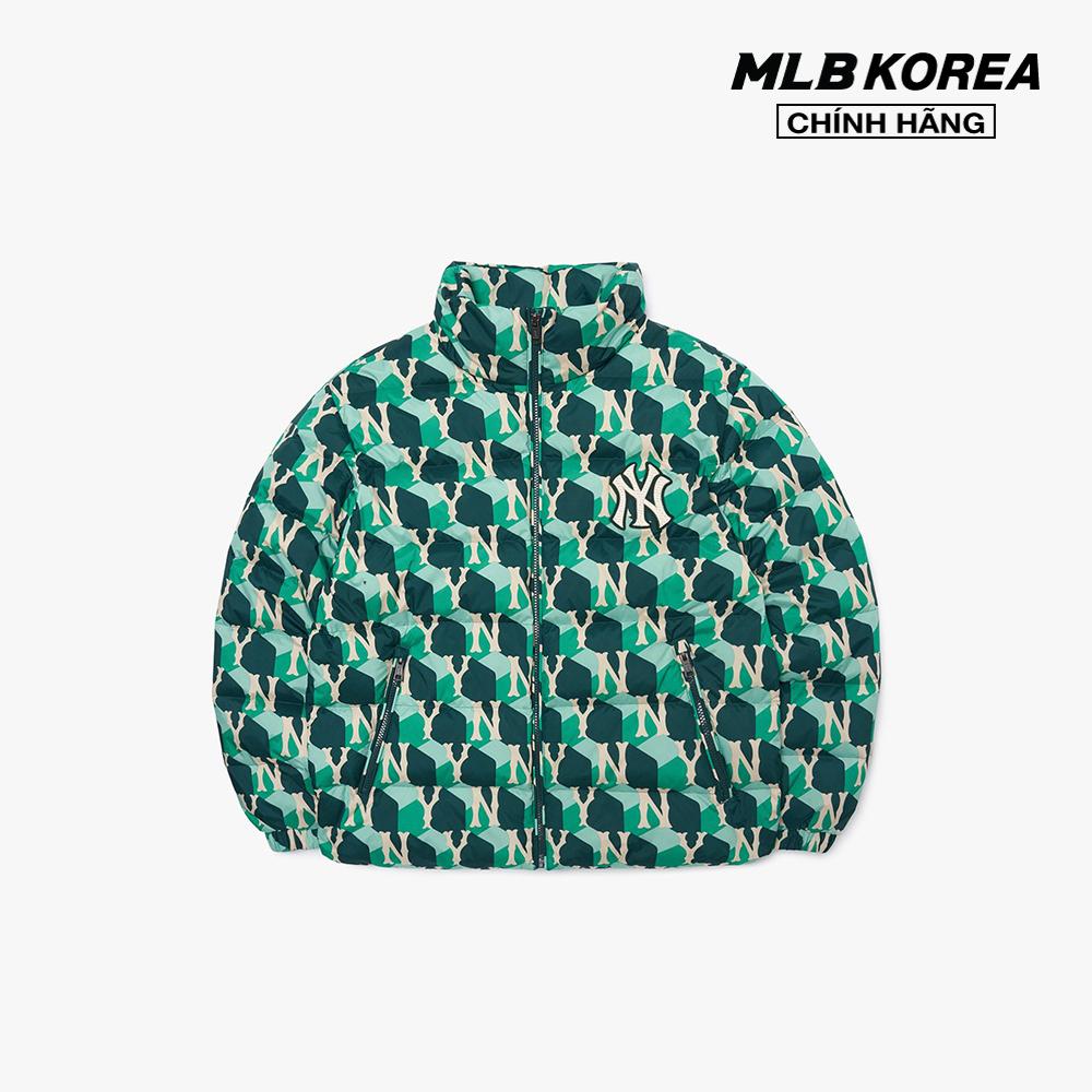 MLB - Áo khoác phao tay dài Cube Monogram All Over 3ADJM0626-50GND