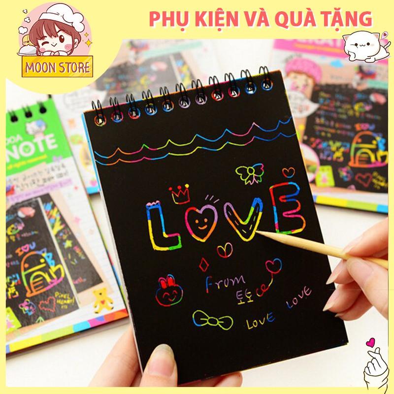 scratch Note ảnh Graffiti bảng viết nhiều màu