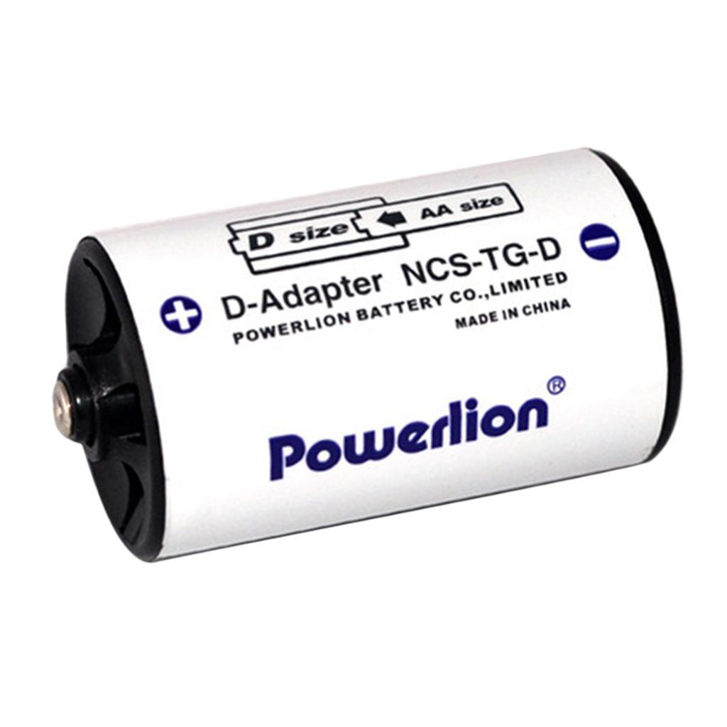 3-5pack 1 Packs Battery AA to D Size Adapter Converter Holder Switcher