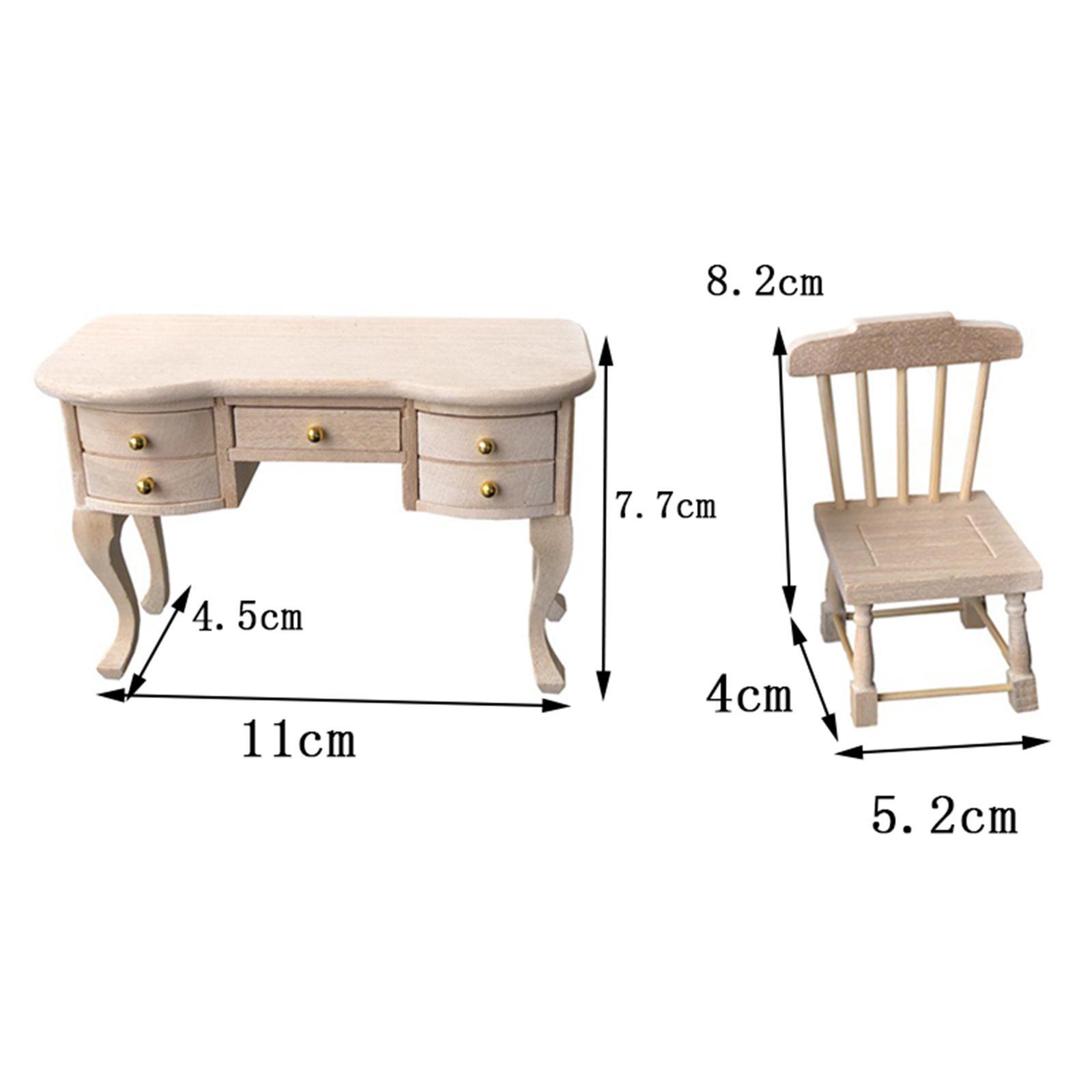 1:12 Dollhouse Furniture White Cabinet Room Bedroom Shelf