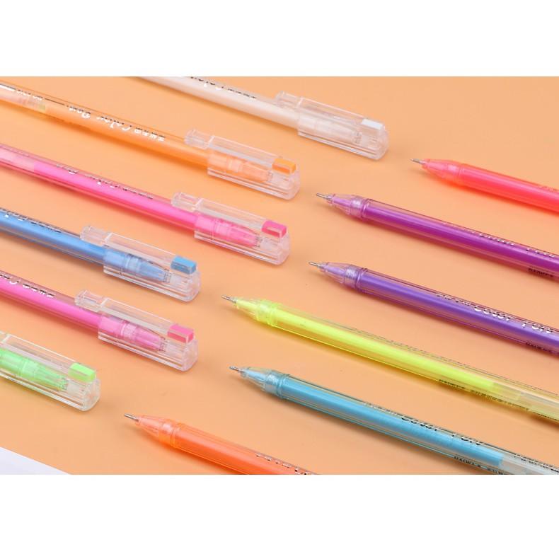 Bút mực Gel 12 màu Neo - Color Pen BAOKE - PC 3718