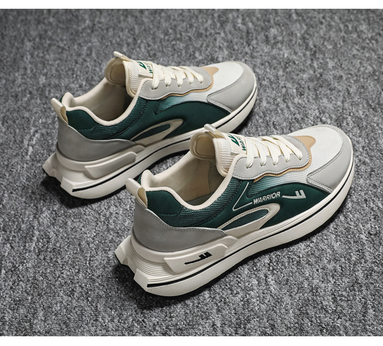 Giày thể thao nam đế êm nhẹ, thoáng khí đế cao su đúc, chống trơn trượt hạn chế mòn  – BEE GEE - GNA2031