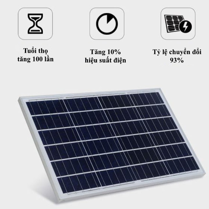 Đèn led năng lượng mặt trời công suất 200w, lắp đặt công viên đèn đường, Có điều khiển từ xa, cảm biến ánh sáng tự động