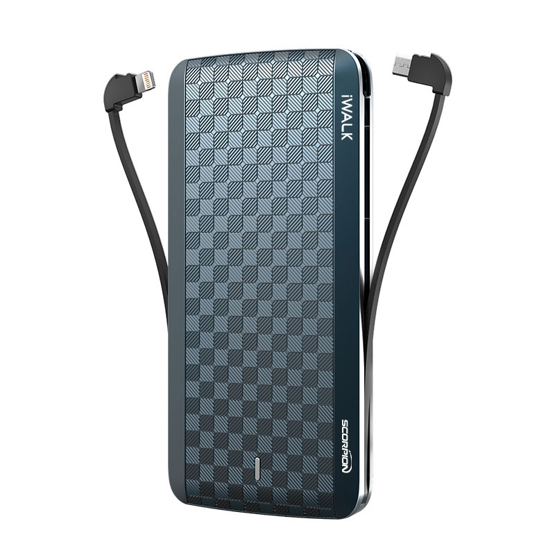 Pin Dự Phòng Đa Năng iWalk 12000mAh Scorpion - Hàng Nhập Khẩu