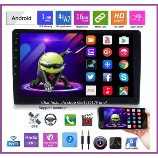 Màn hình +Mặt dưỡng 9 inch chuyên dùng để chế các dòng xe SUZUKI SWIFT 2014- 2017 màn DVD android 10.0 có TIẾNG VIỆT.