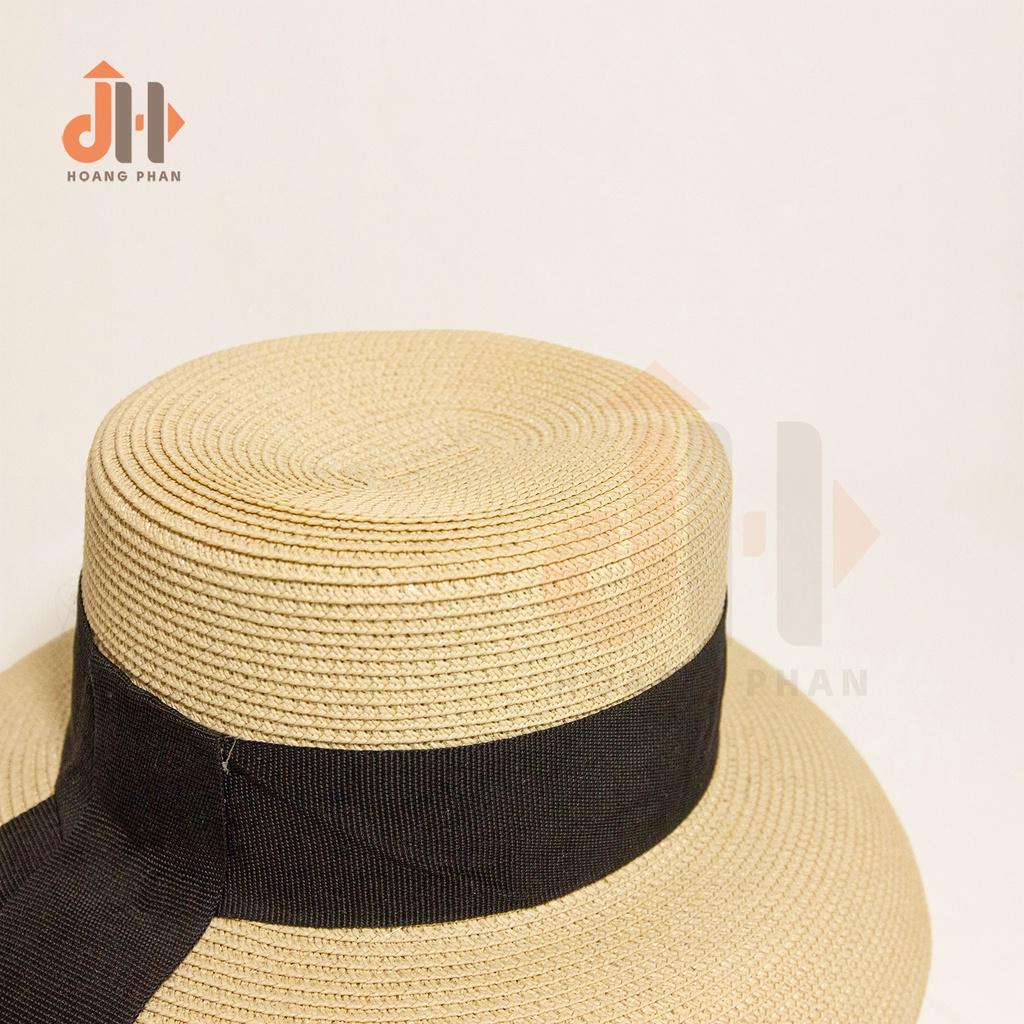 Nón Dáng Chuông Rộng Vành Đan Chất Liệu Sợi Poly Tổng Hợp