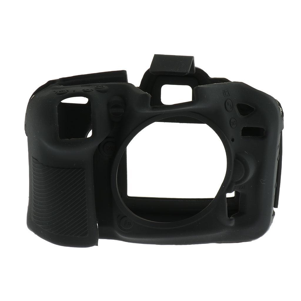 Silicone Case Cover Skin for D7100 D7200 Camera Protector Black