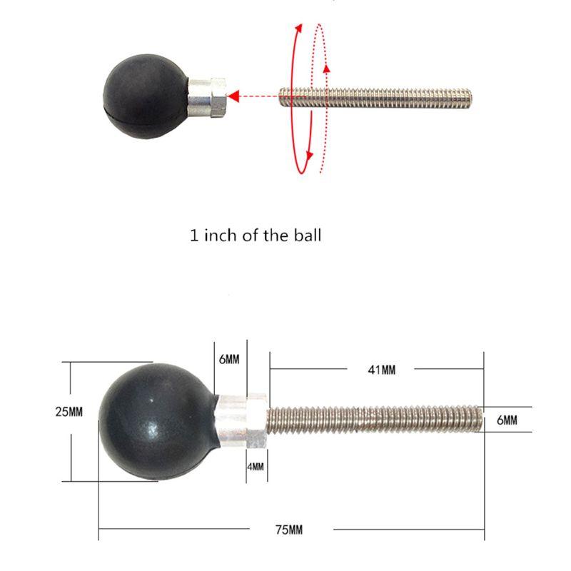 Xe máy mở rộng cơ sở đầu bóng cho máy ảnh máy ảnh điện thoại của ổ cắm ram Mount