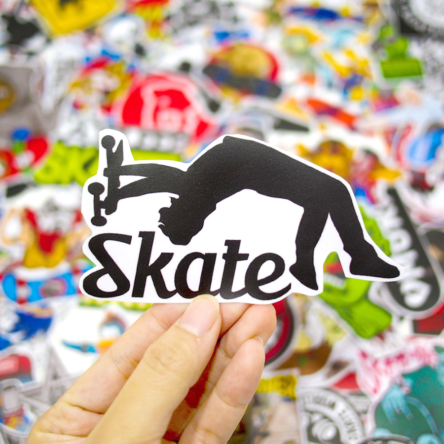 Set 100 Sticker - Skate Board